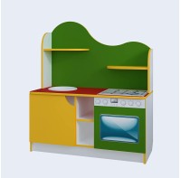 Игровая мебель для детского сада кухня "Хозяюшка"
