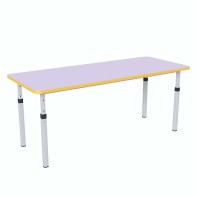 Дитячий стіл прямокутний регульований по висоті 20×20 25×25