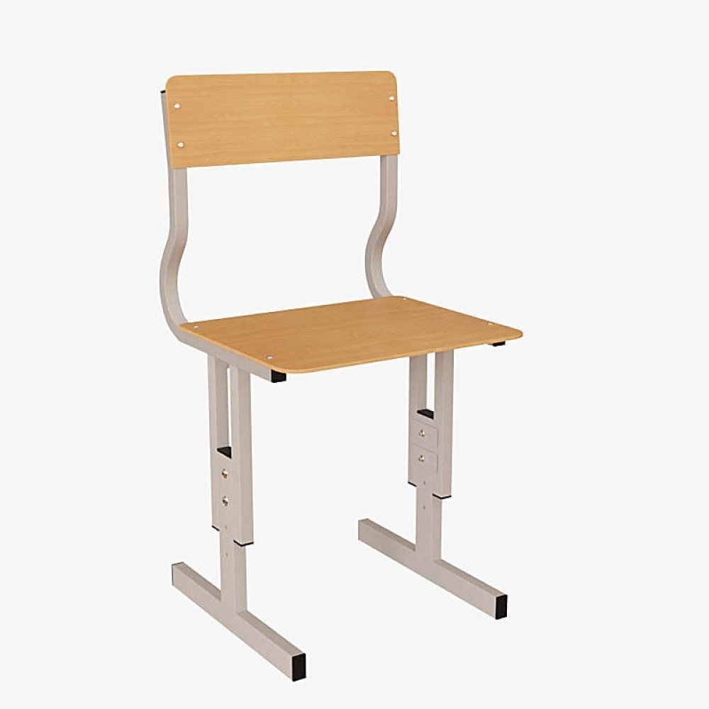 Школьный стул Кадет регулируемый по высоте 20×20 в 25×25 прямая фанера