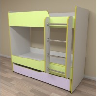 Детская кровать трёхъярусная Маричка