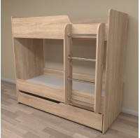 Детская кровать трёхъярусная Маричка