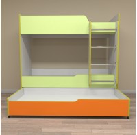 Детская кровать трёхъярусная Маричка