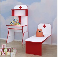 Ігрові меблі для дитячого садка "Лікарня"