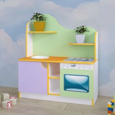 Игровая мебель для детского сада кухня "Хозяюшка"