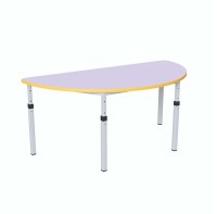Дитячий стіл напівкруглий регульований по висоті 20×20 25×25